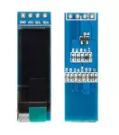 LCD OLED SSD1306 0.91inch 128x32 Chữ Xanh Dương 4 Chân Giao Tiếp IIC